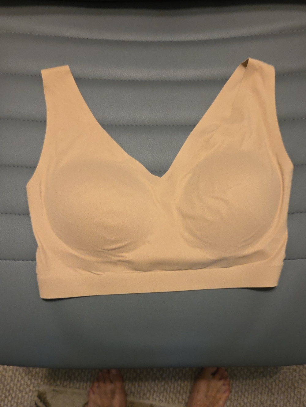 Soma Smooth Nude Wireless Everyday Enbliss Bralette Large